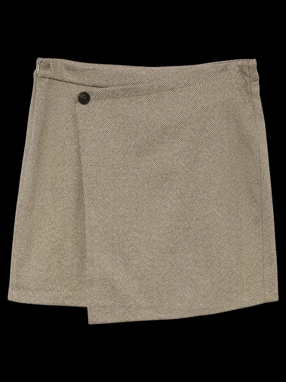 VERO MODA VMKAWI Normaali vyötärö Minihame Dark Grey Melange Outlet