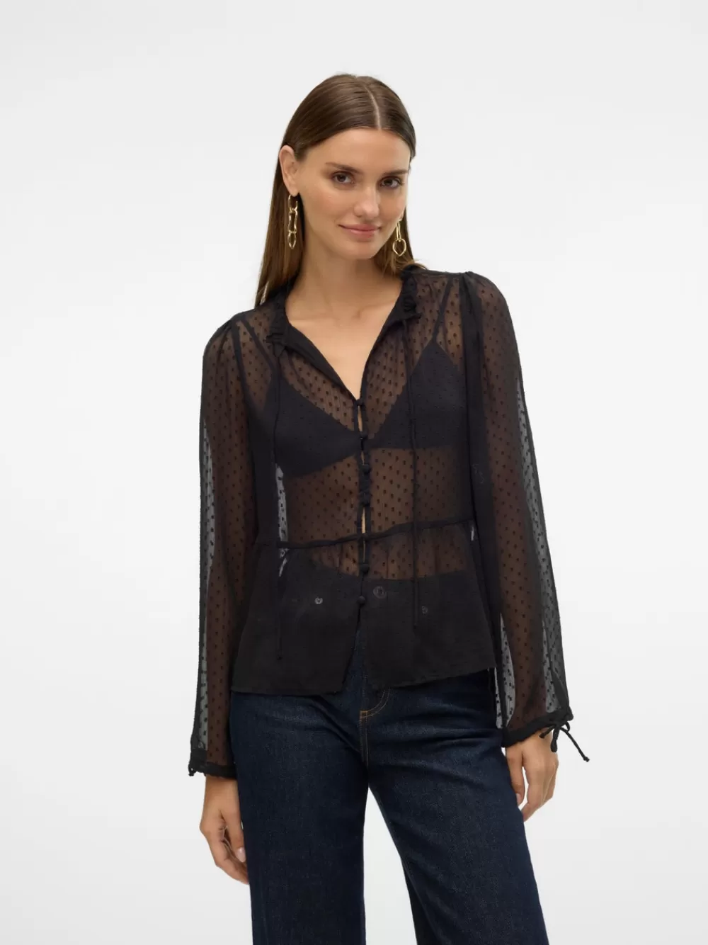 VERO MODA VMKIA Paidat Black Cheap