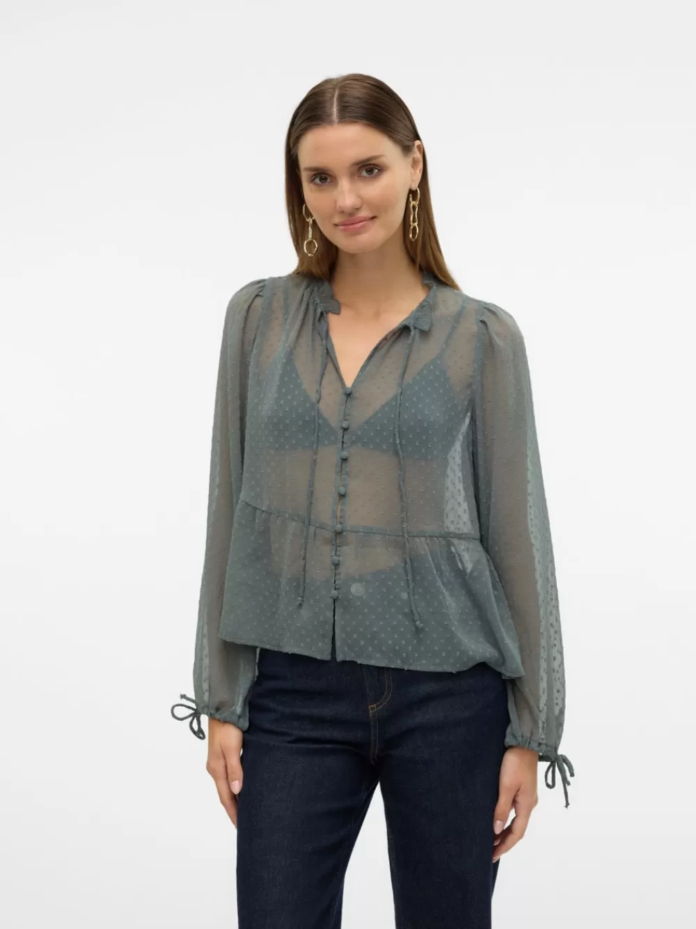VERO MODA VMKIA Paidat Balsam Green Best Sale
