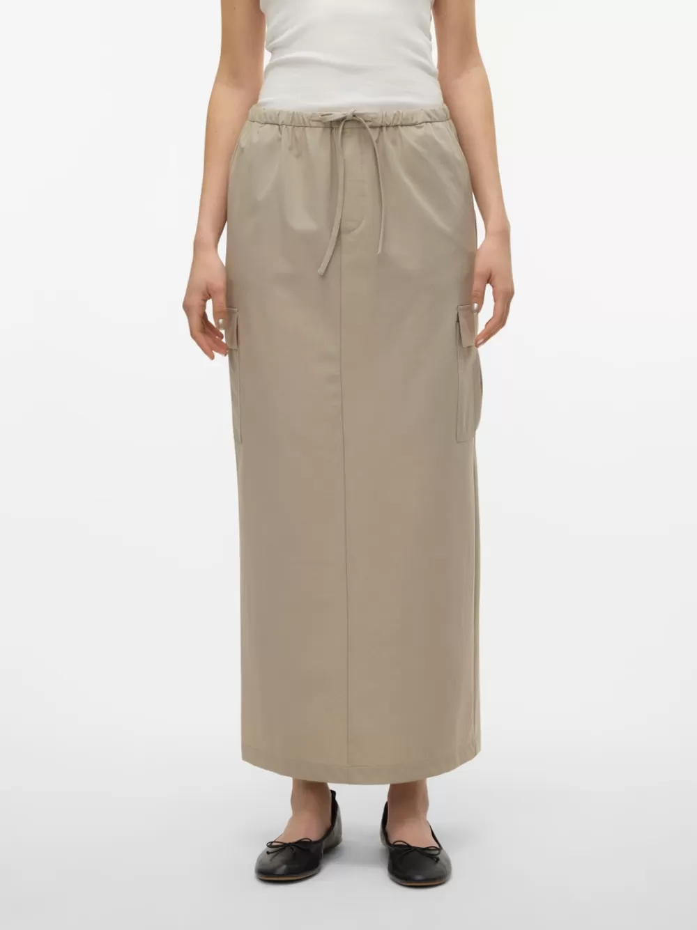 VERO MODA VMKIMBERLY Normaali vyötärö Pitkä hame Abbey Stone Shop