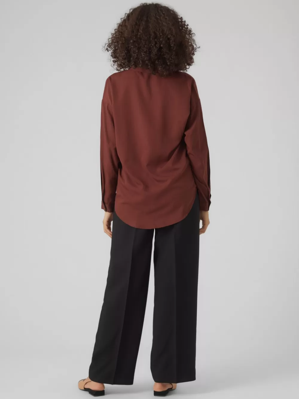 VERO MODA VMKIRA Paidat Bitter Chocolate Hot
