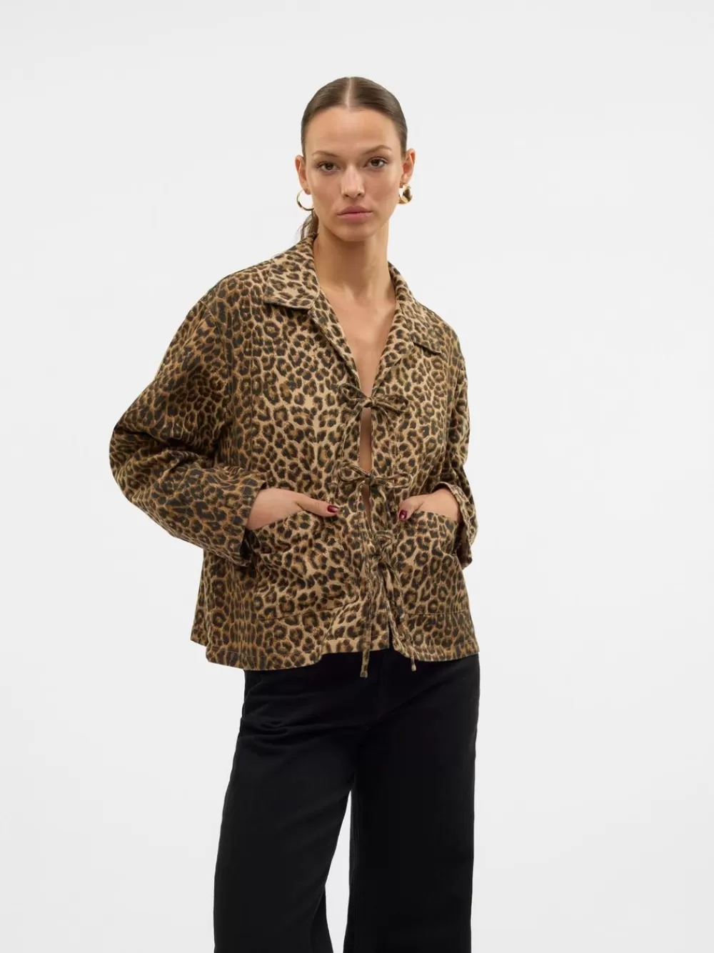 VERO MODA VMKIRBY Farkkutakki Silver Mink Fashion