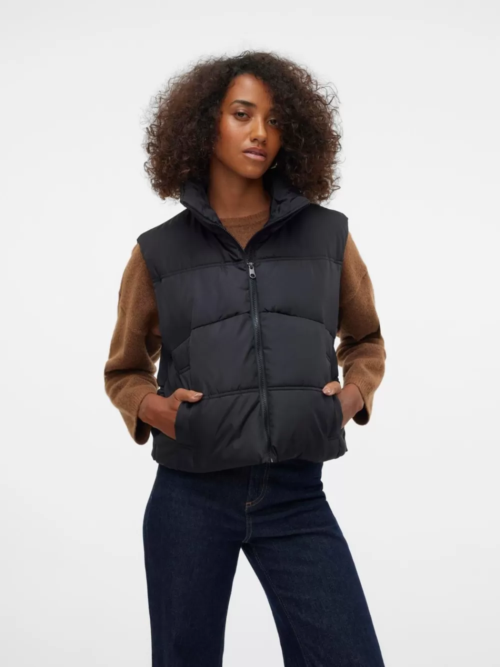 VERO MODA VMKLEA Lämpimät liivit Black Fashion