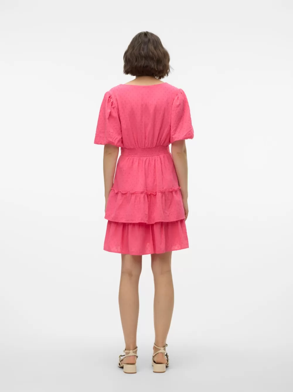 VERO MODA VMLARISA Lyhyt mekko Hot Pink Clearance