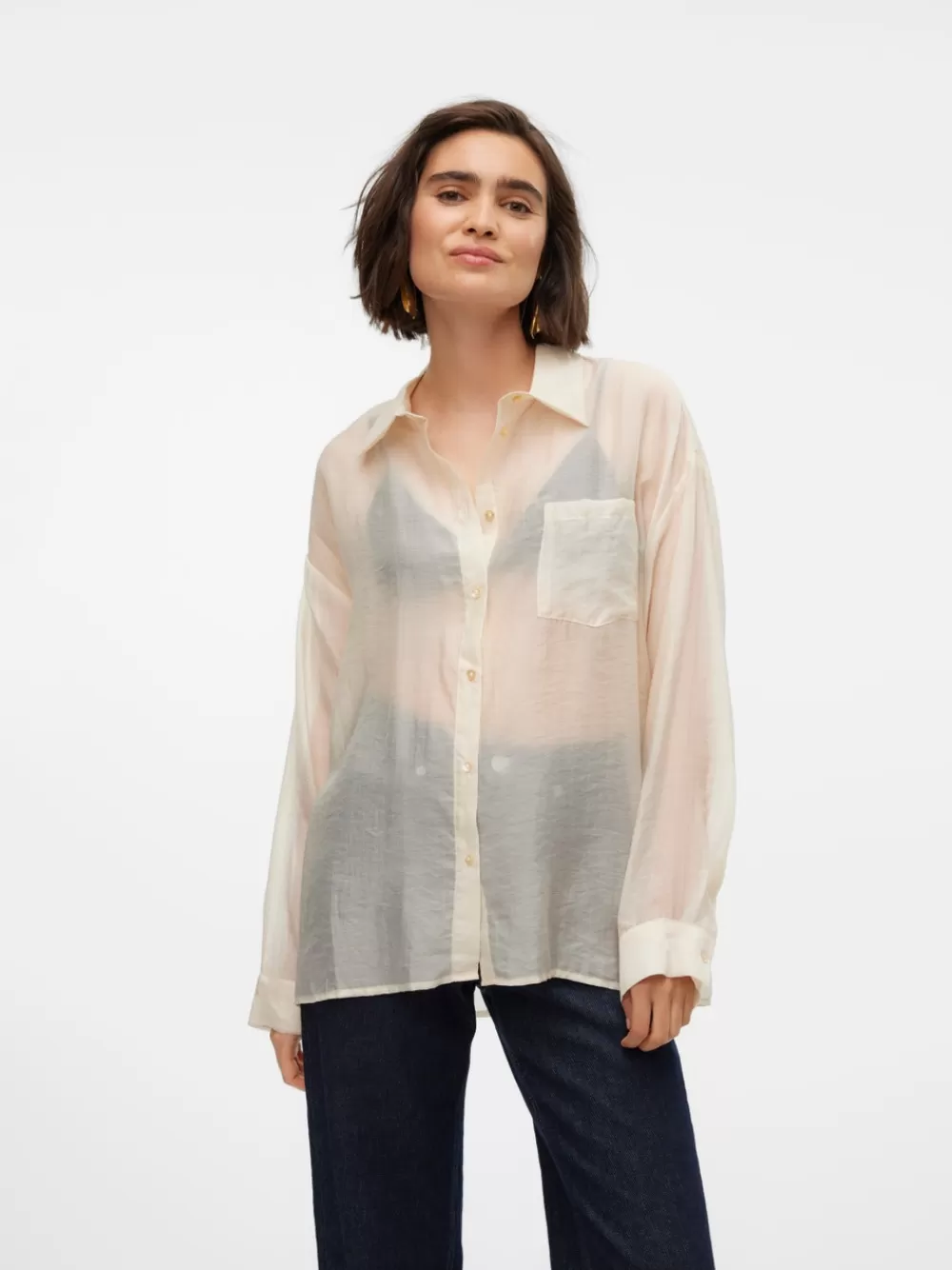 VERO MODA VMLEANNA Paidat Birch Shop