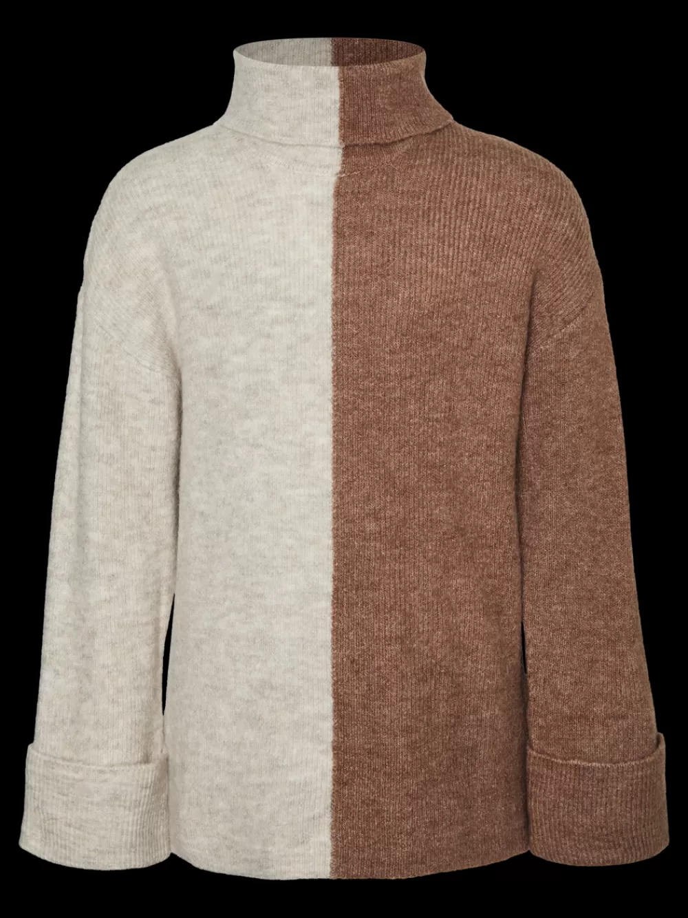 VERO MODA VMLEFILEBLOCK Neulepuserot Birch Best