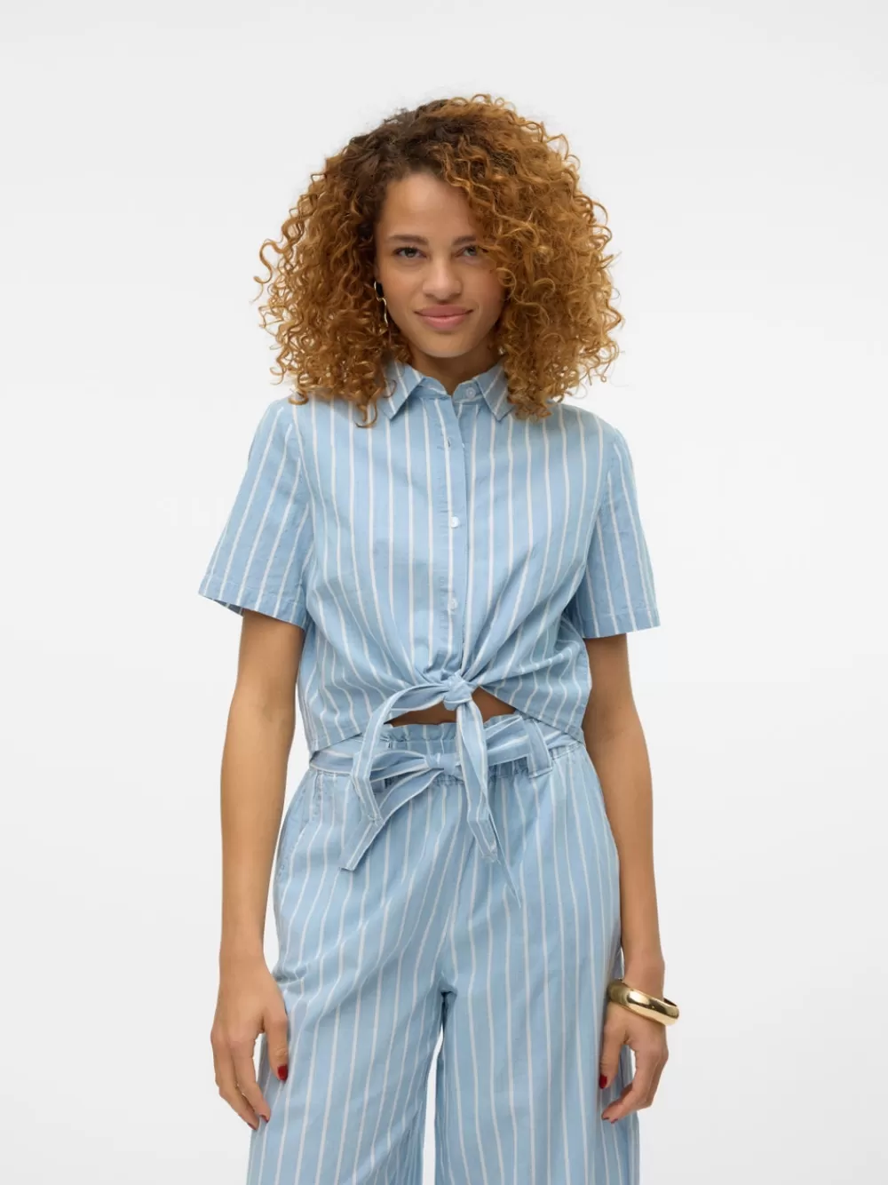 VERO MODA VMLEONIE Farkkupaita Light Blue Denim Cheap