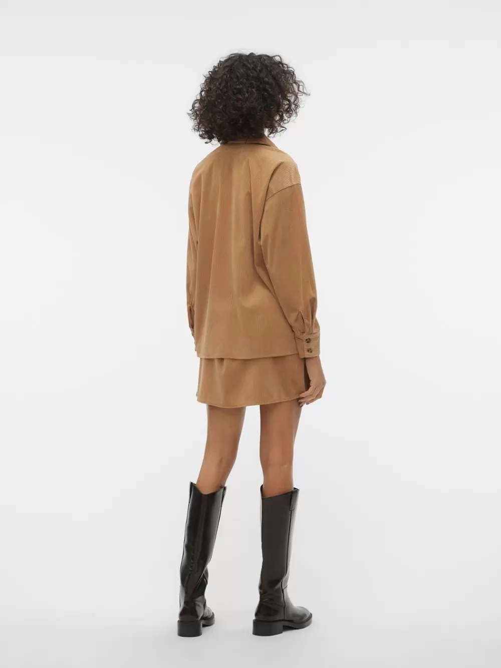 VERO MODA VMLINDA Paidat Tobacco Brown Discount