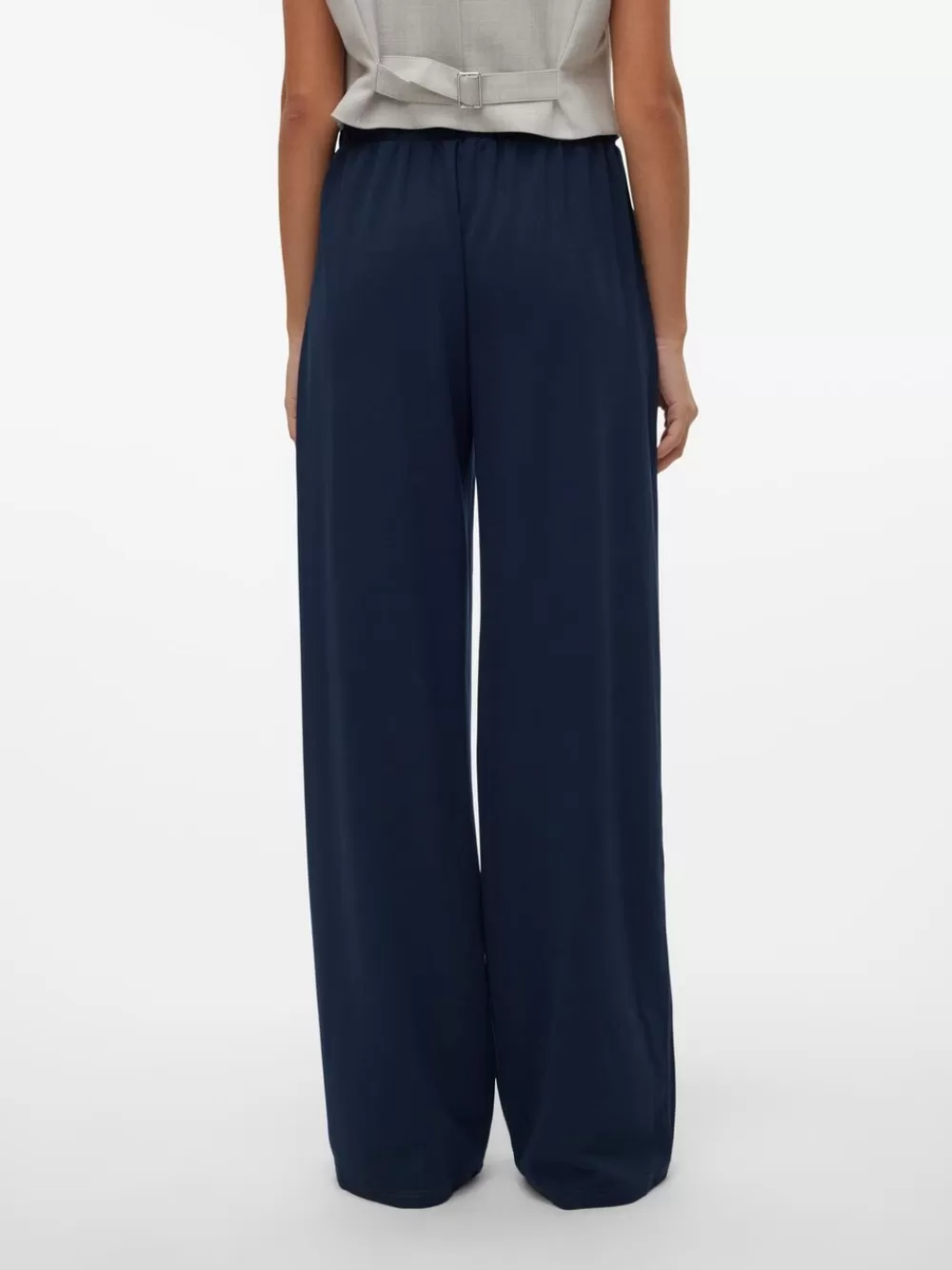 VERO MODA VMLIVA Korkea vyötärö Housut Navy Blazer Sale