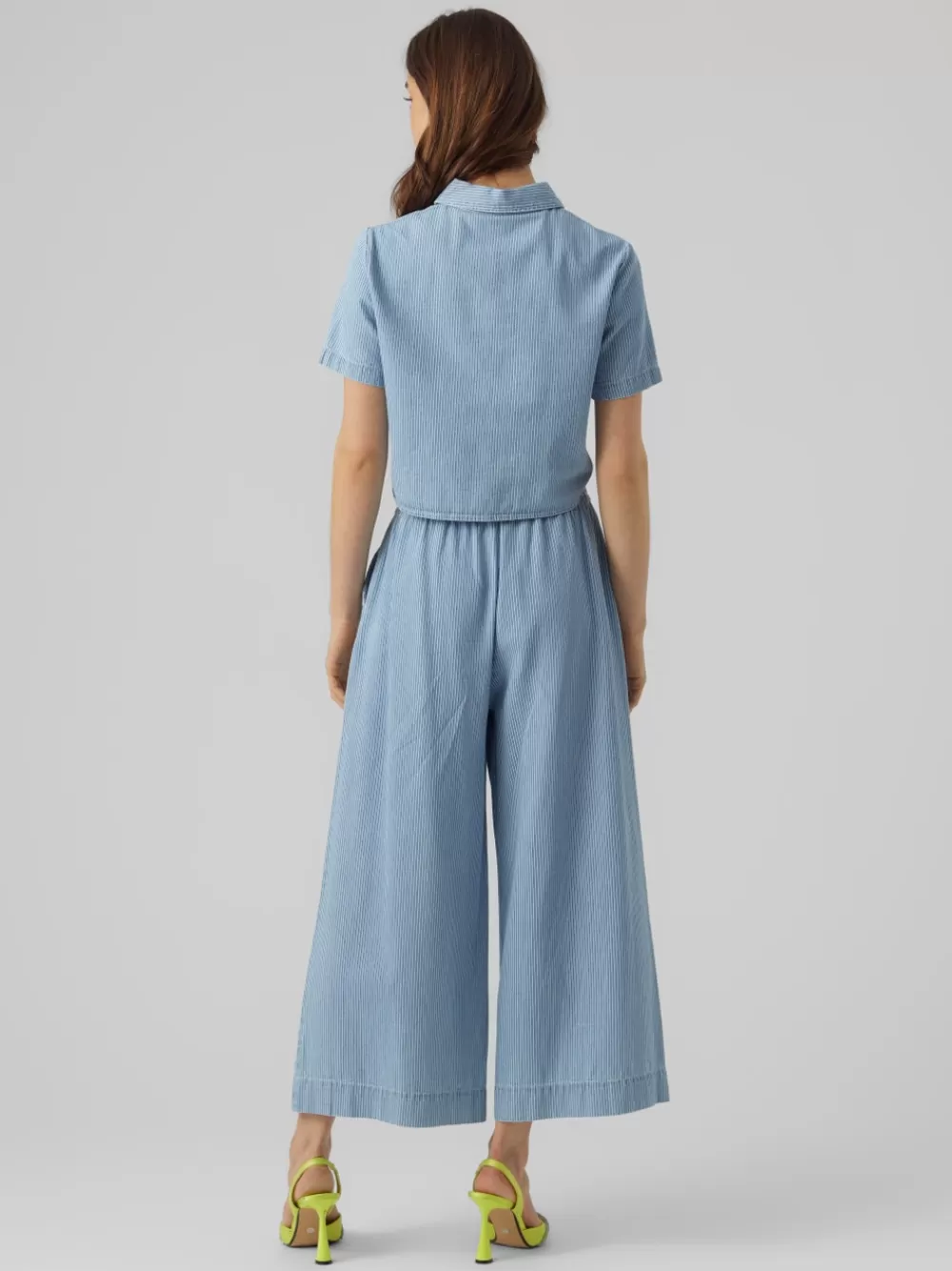 VERO MODA VMLIVA Paidat Light Blue Denim Hot