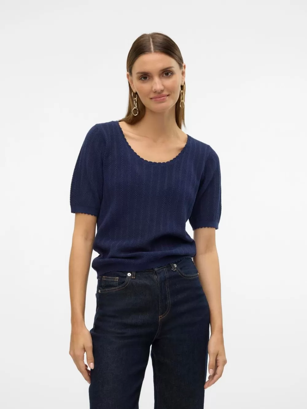 VERO MODA VMLUXLIGHT Neulepuserot Navy Blazer Store