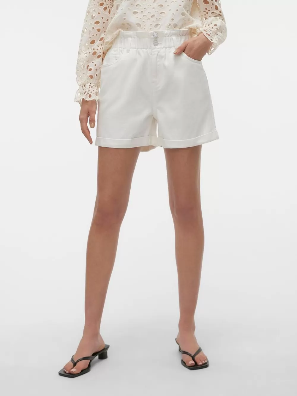 VERO MODA VMLYRA Shortsit Snow White Store