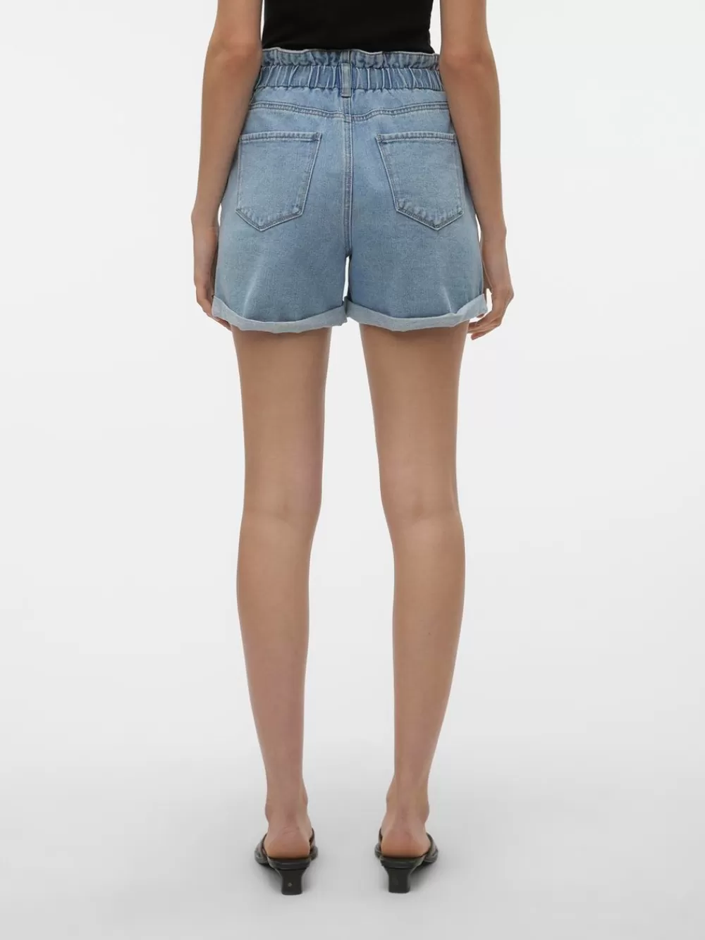 VERO MODA VMLYRA Shortsit Light Blue Denim Fashion