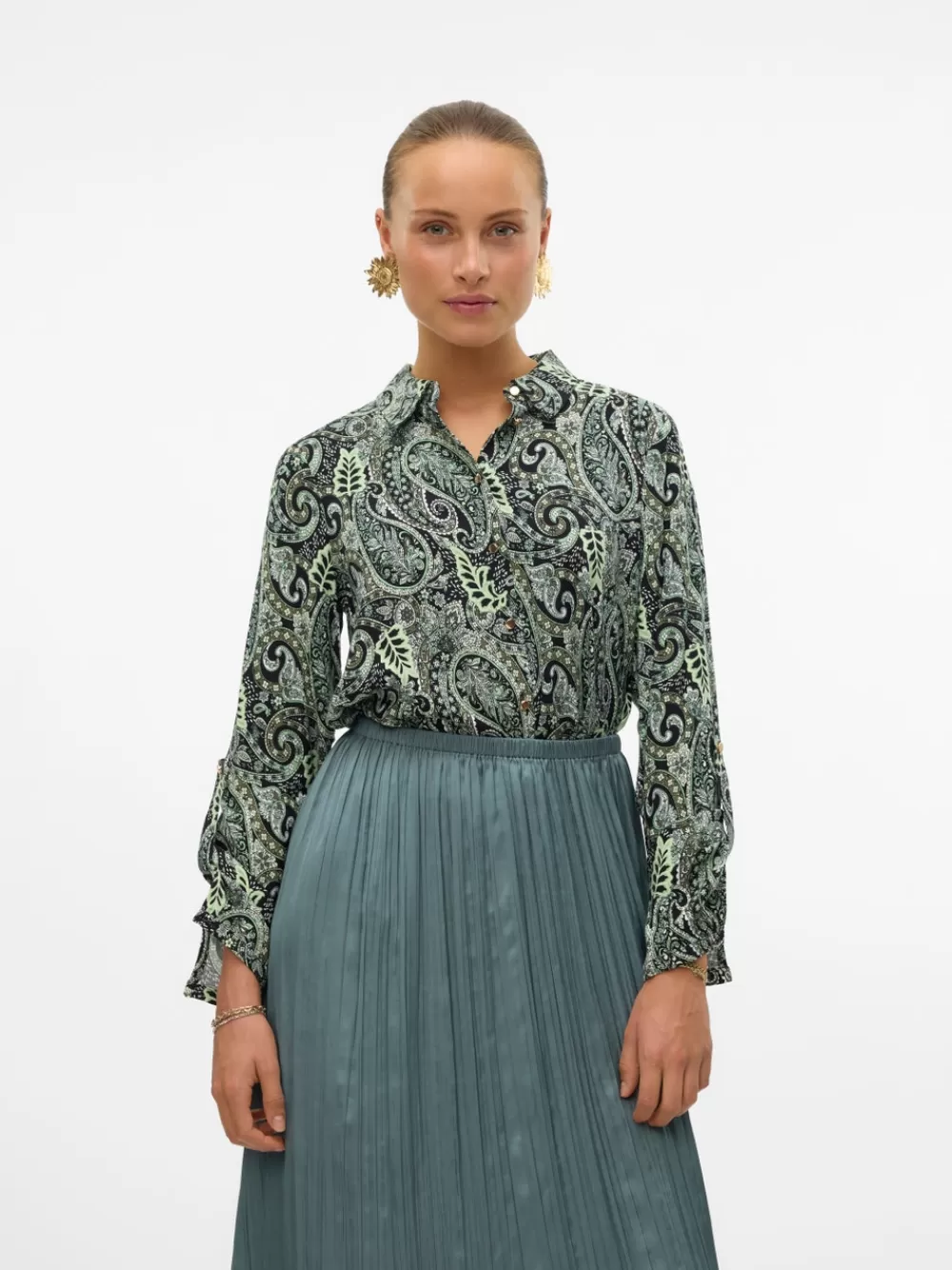 VERO MODA VMMABLE Paidat Ivy Green Flash Sale
