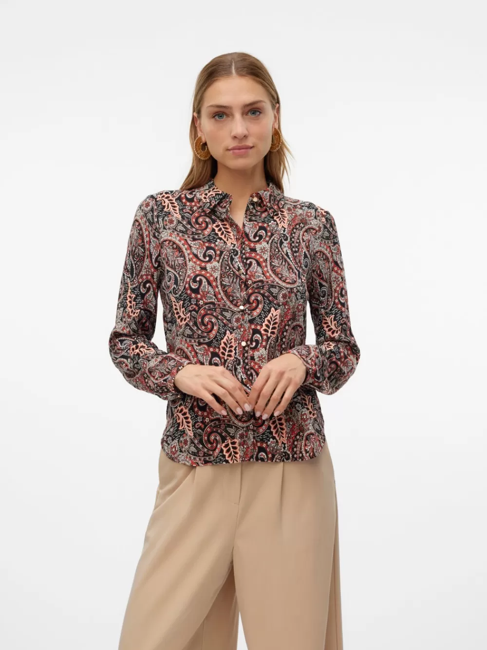 VERO MODA VMMABLE Paidat Fire Whirl Hot
