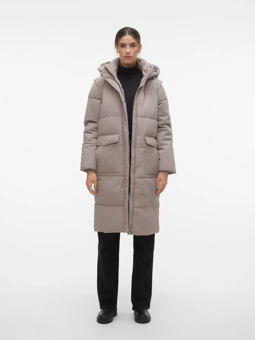 VERO MODA VMMADELYN Takit Taupe Gray Cheap