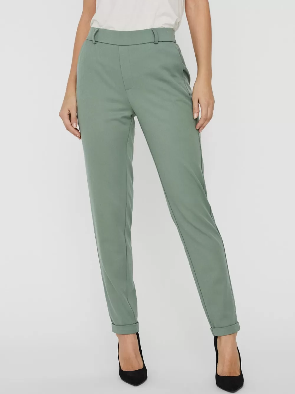 VERO MODA VMMAYA Normaali vyötärö Housut Laurel Wreath Store