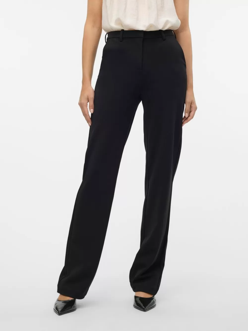 VERO MODA VMMAYA Normaali vyötärö Housut Black Best Sale