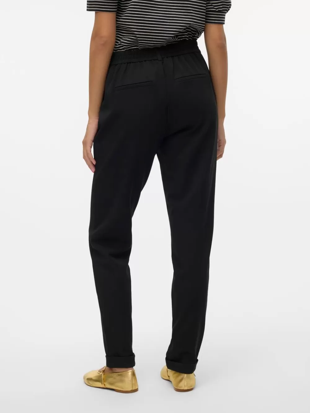 VERO MODA VMMAYA Normaali vyötärö Housut Black Shop