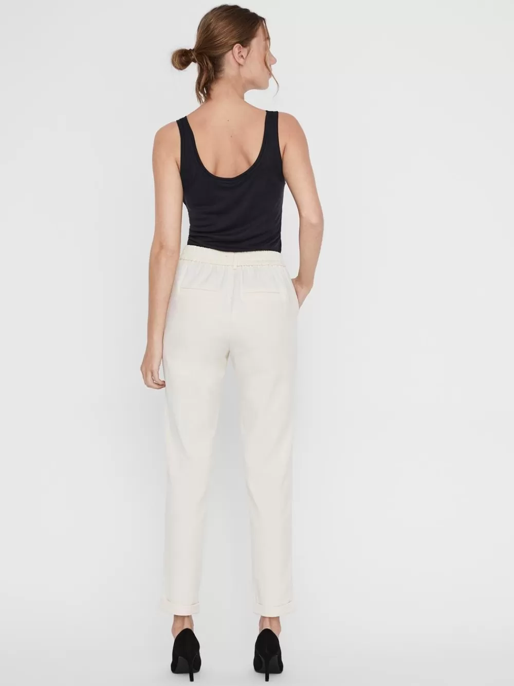 VERO MODA VMMAYA Normaali vyötärö Housut Birch Cheap