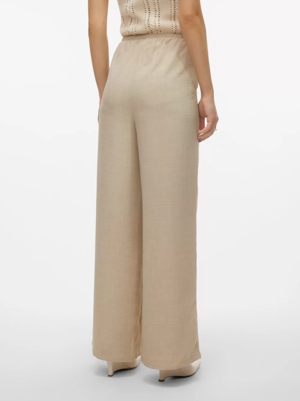 VERO MODA VMMELANEY Korkea vyötärö Housut Overcast Shop