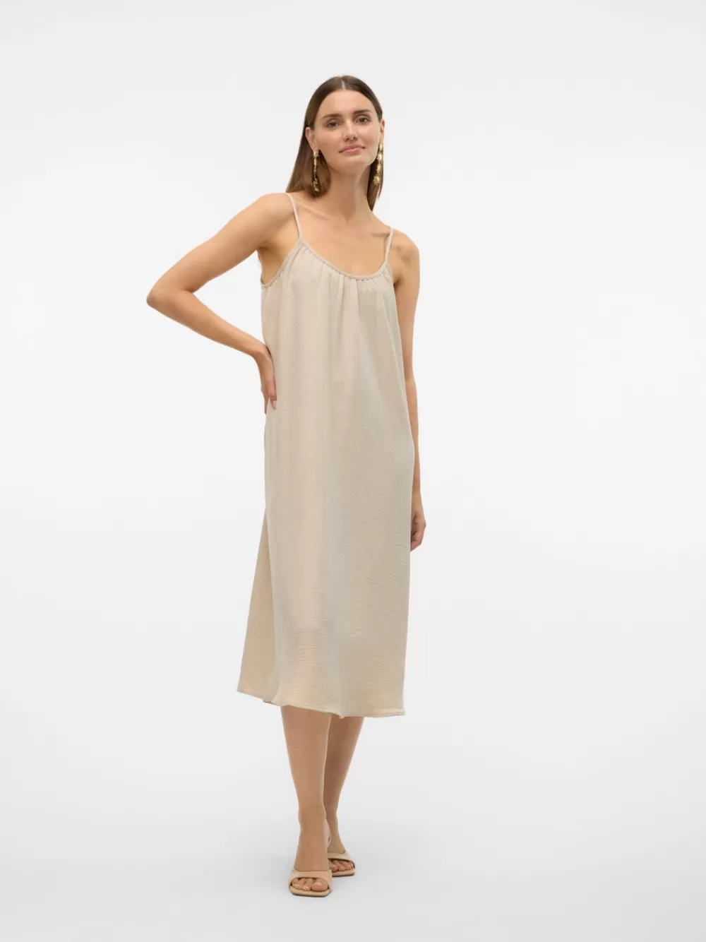 VERO MODA VMMELANEY Midimekko Overcast Fashion