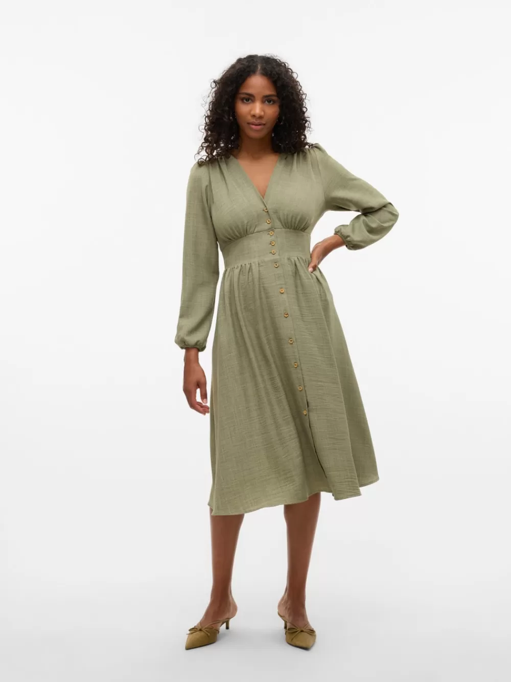 VERO MODA VMMELANEY Midimekko Laurel Wreath Best Sale