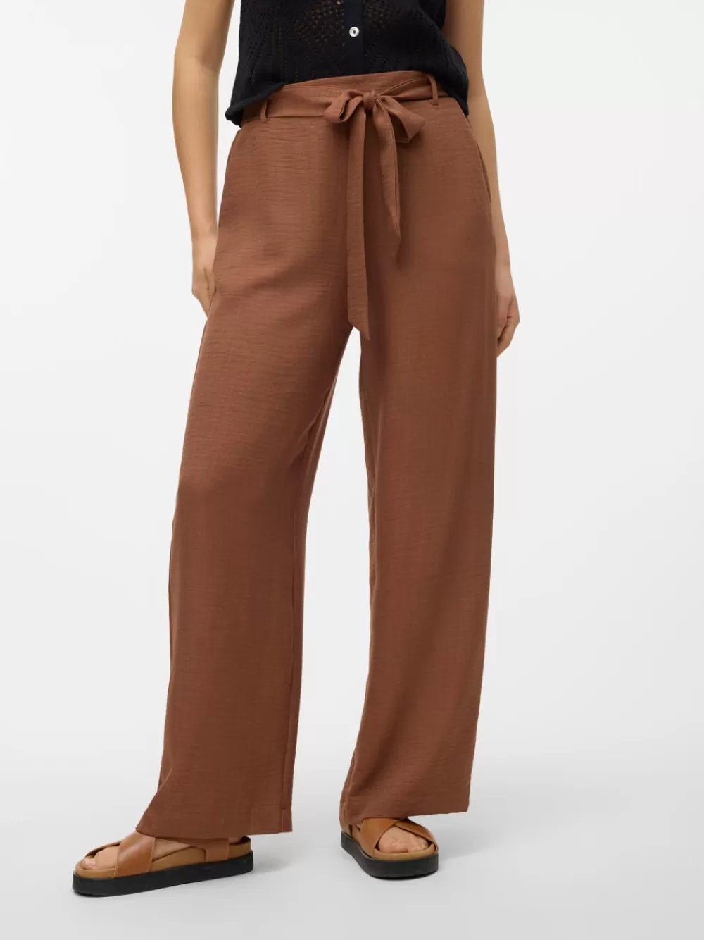 VERO MODA VMMELONY Korkea vyötärö Housut Aztec Best