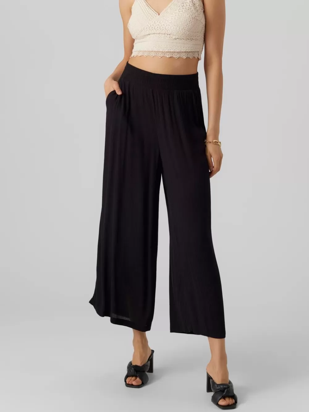 VERO MODA VMMENNY Culotte-housut Black Fashion