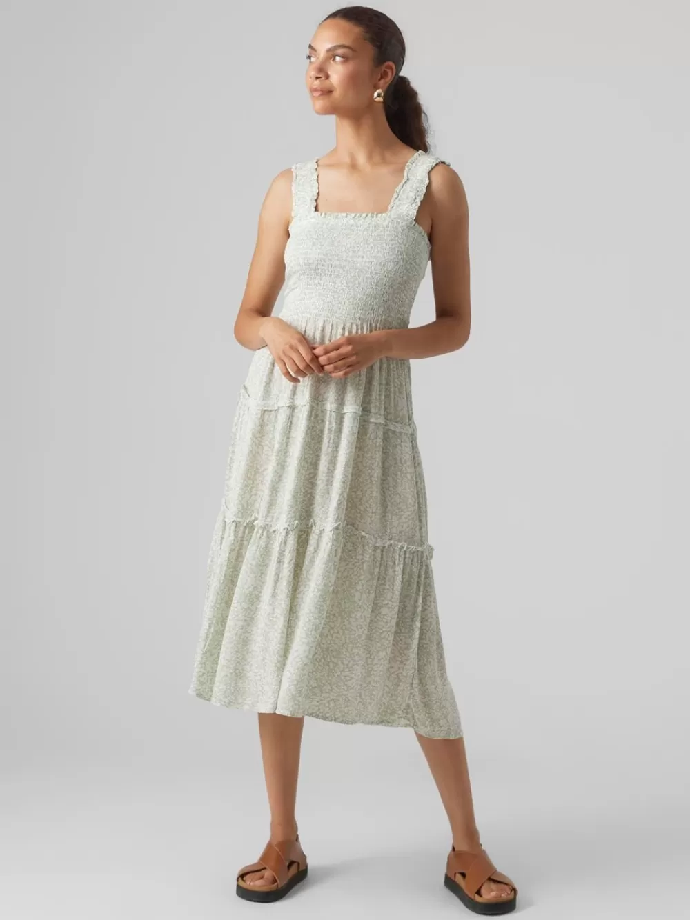 VERO MODA VMMENNY Pitkä mekko Reseda Cheap