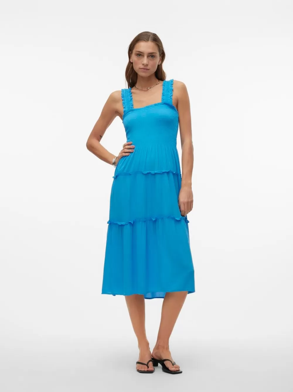 VERO MODA VMMENNY Pitkä mekko Ibiza Blue Cheap