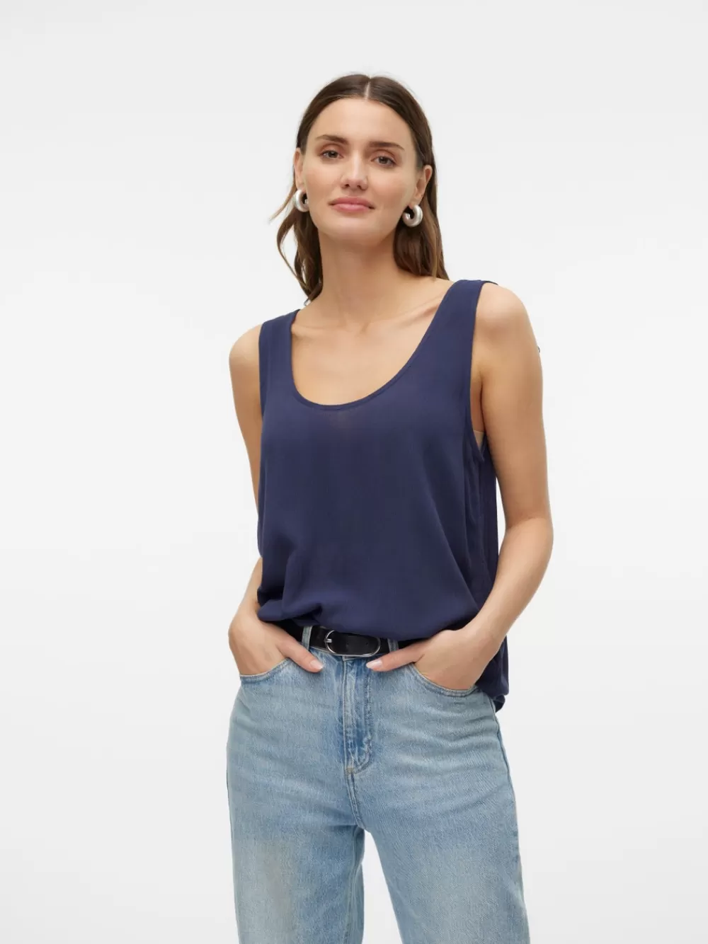 VERO MODA VMMENNY Topit Navy Blazer Clearance