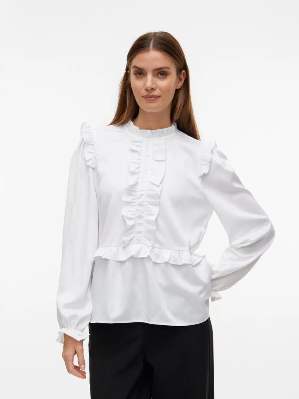 VERO MODA VMMERLE Topit Bright White Best