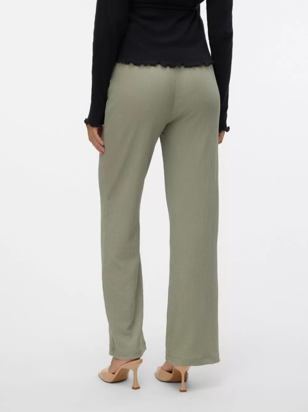 VERO MODA VMMERVE Housut Seagrass Best Sale