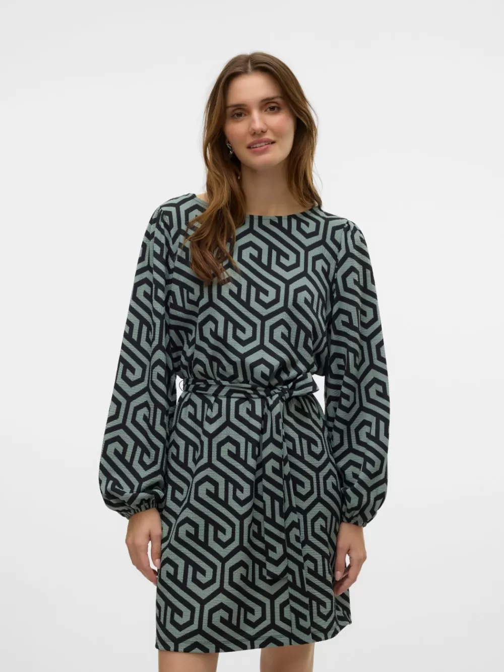 VERO MODA VMMERVE Lyhyt mekko Chinois Green Cheap