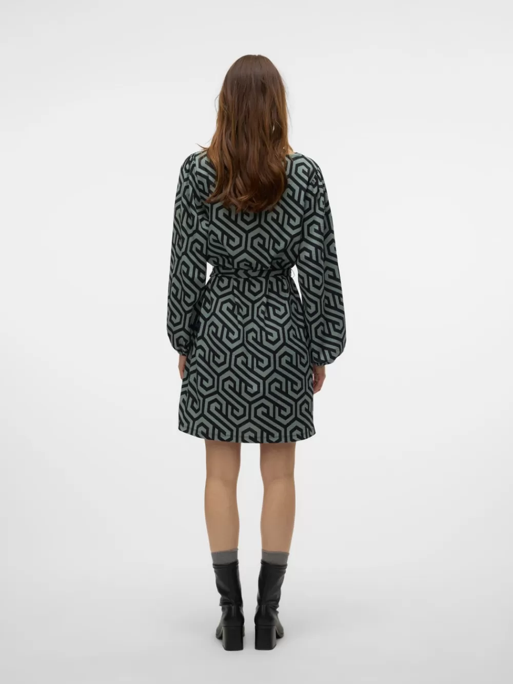 VERO MODA VMMERVE Lyhyt mekko Chinois Green Cheap