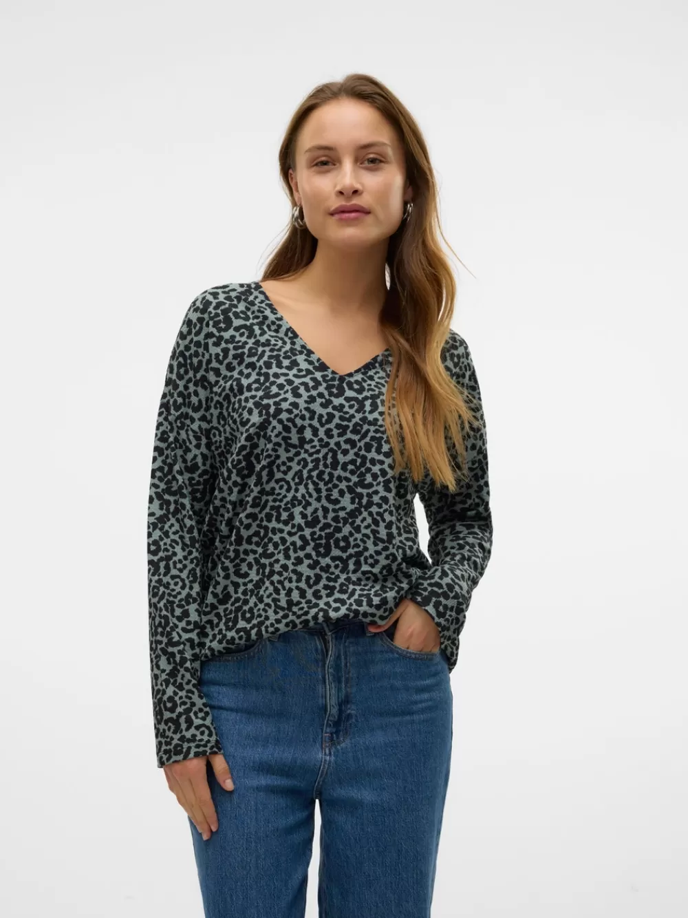 VERO MODA VMMERVE Topit Chinois Green Cheap