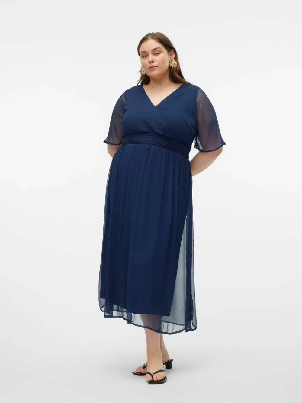 VERO MODA VMMIA Pitkä mekko Navy Blazer Online