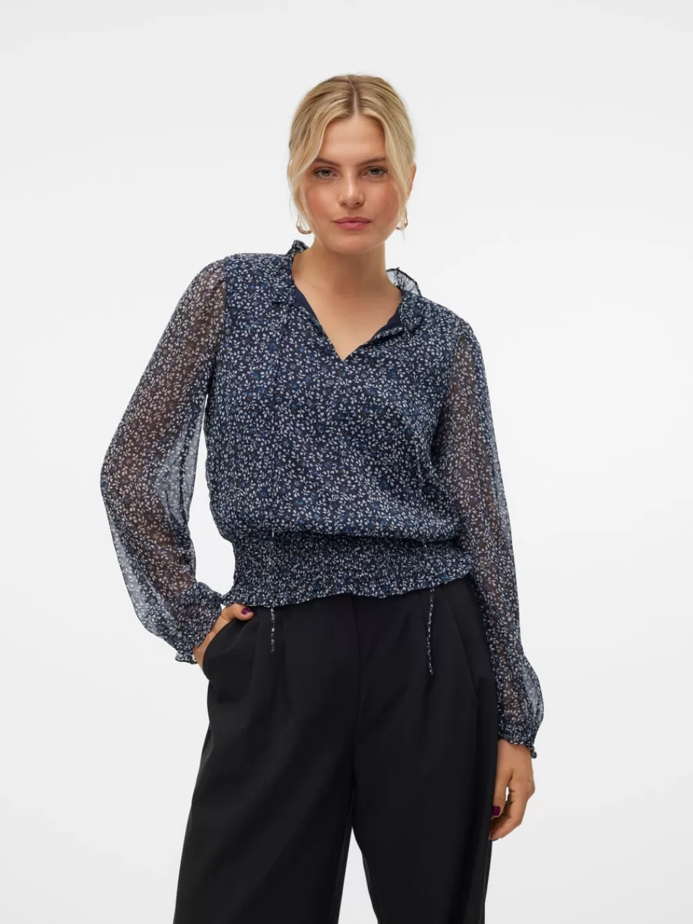 VERO MODA VMMILLA Topit Navy Blazer Cheap