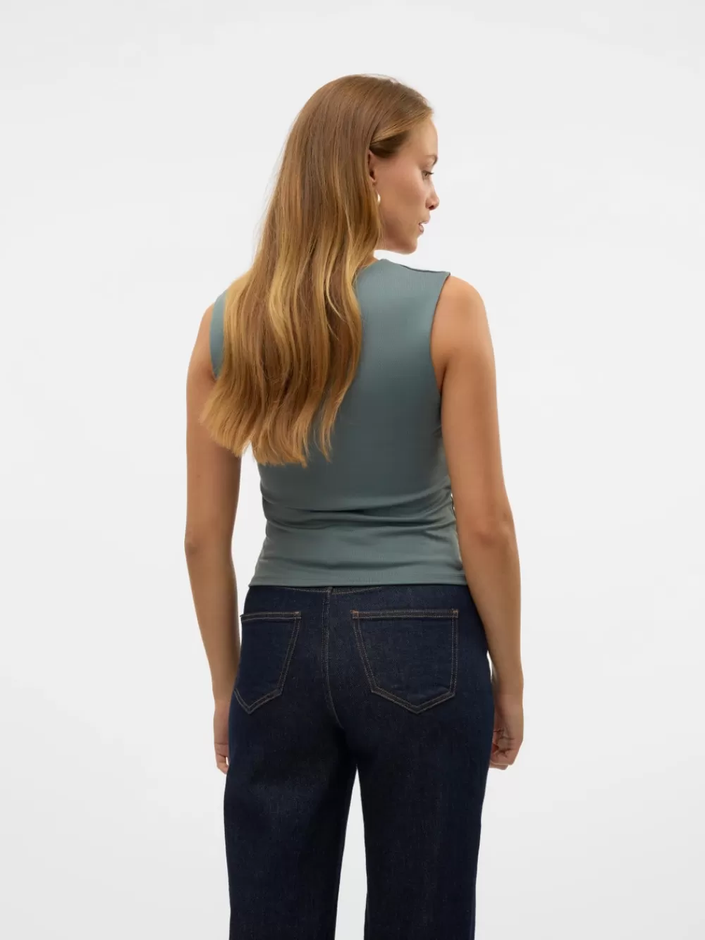 VERO MODA VMMILLION Topit Balsam Green Online