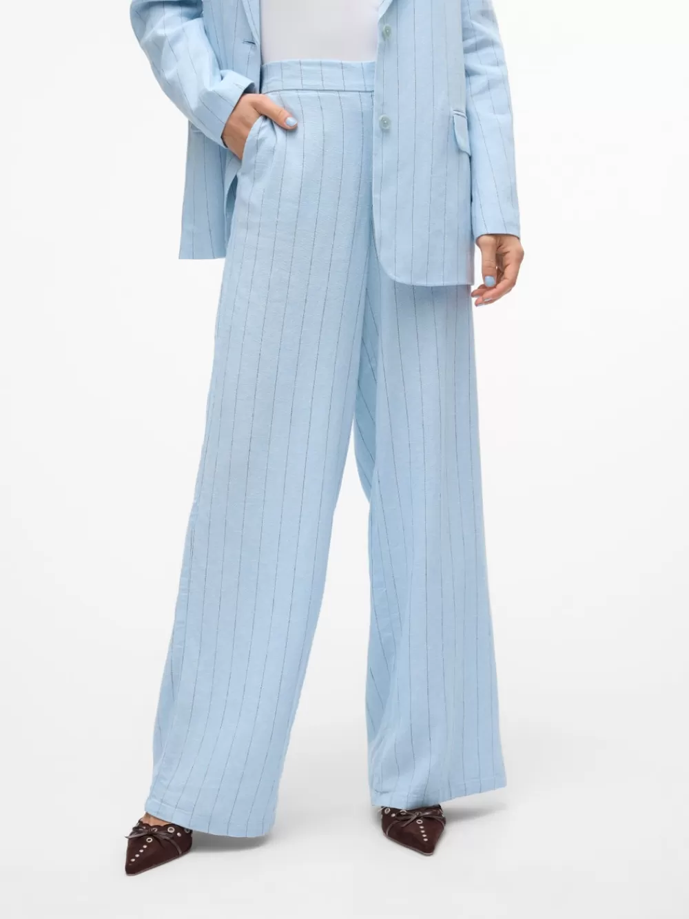 VERO MODA VMMINDY Normaali vyötärö Housut Dutch Canal Sale