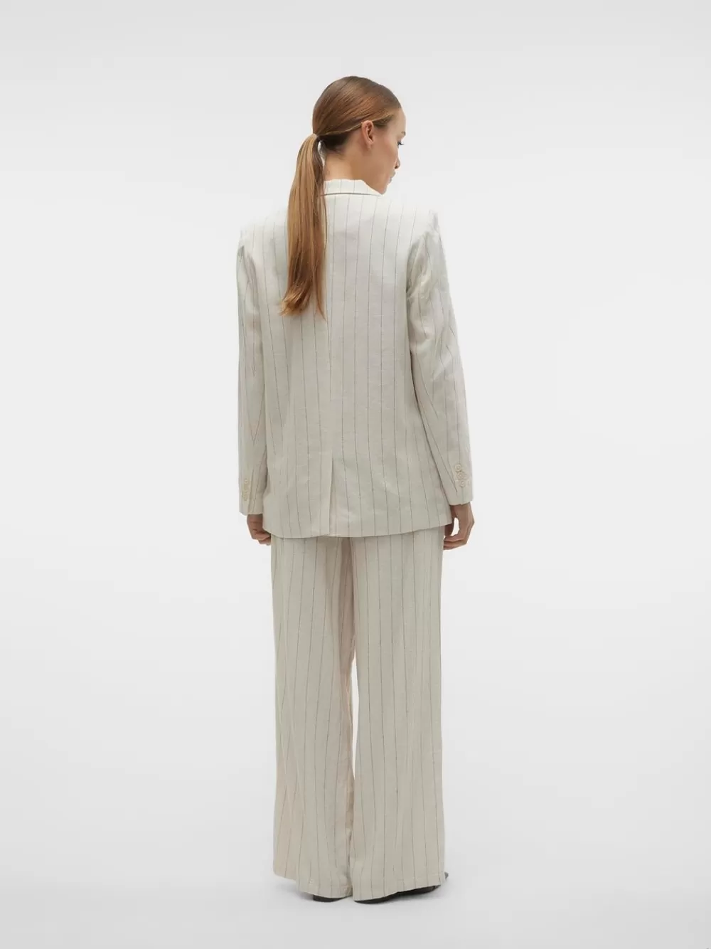 VERO MODA VMMINDY Normaali vyötärö Housut Oatmeal Sale