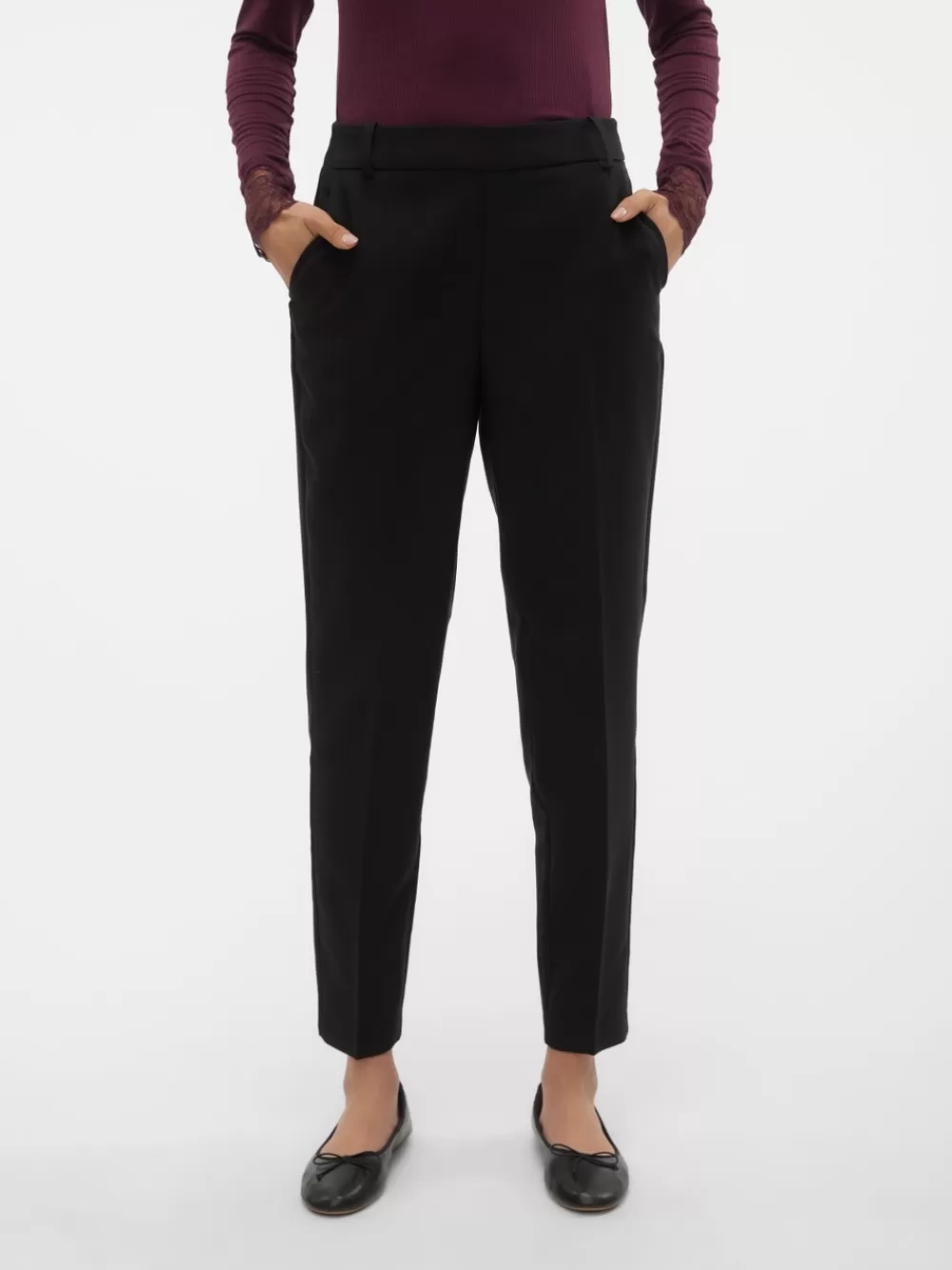 VERO MODA VMMIRA Normaali vyötärö Housut Black Outlet