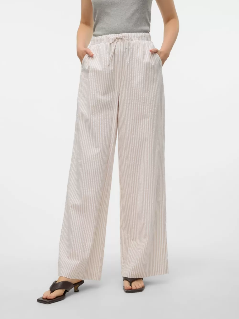 VERO MODA VMMOLLY Housut Irish Cream Outlet