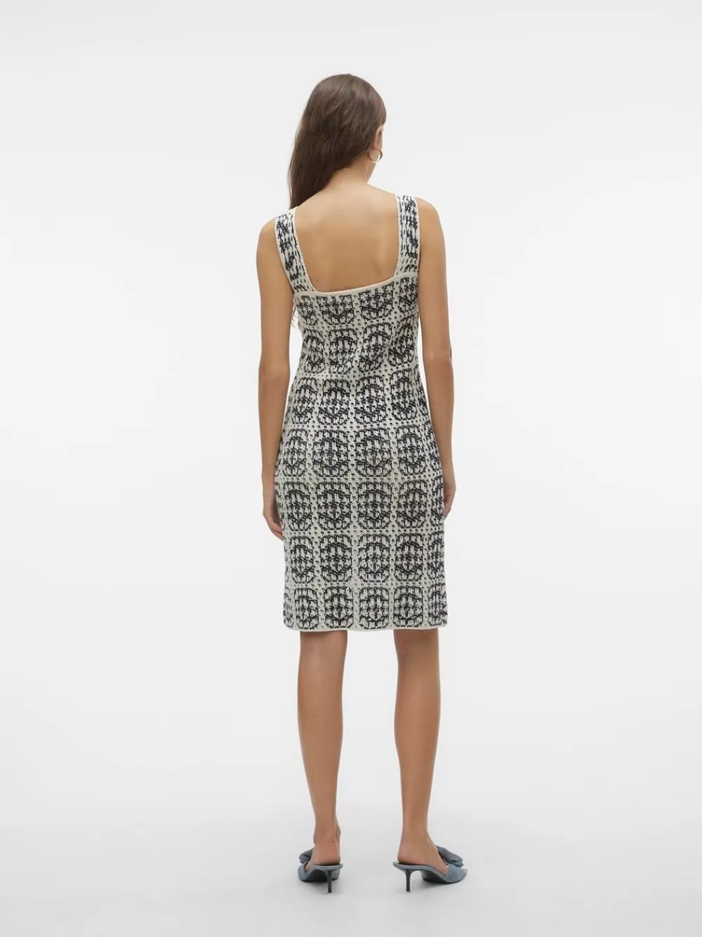 VERO MODA VMMYKONOS Lyhyt mekko Navy Blazer Hot