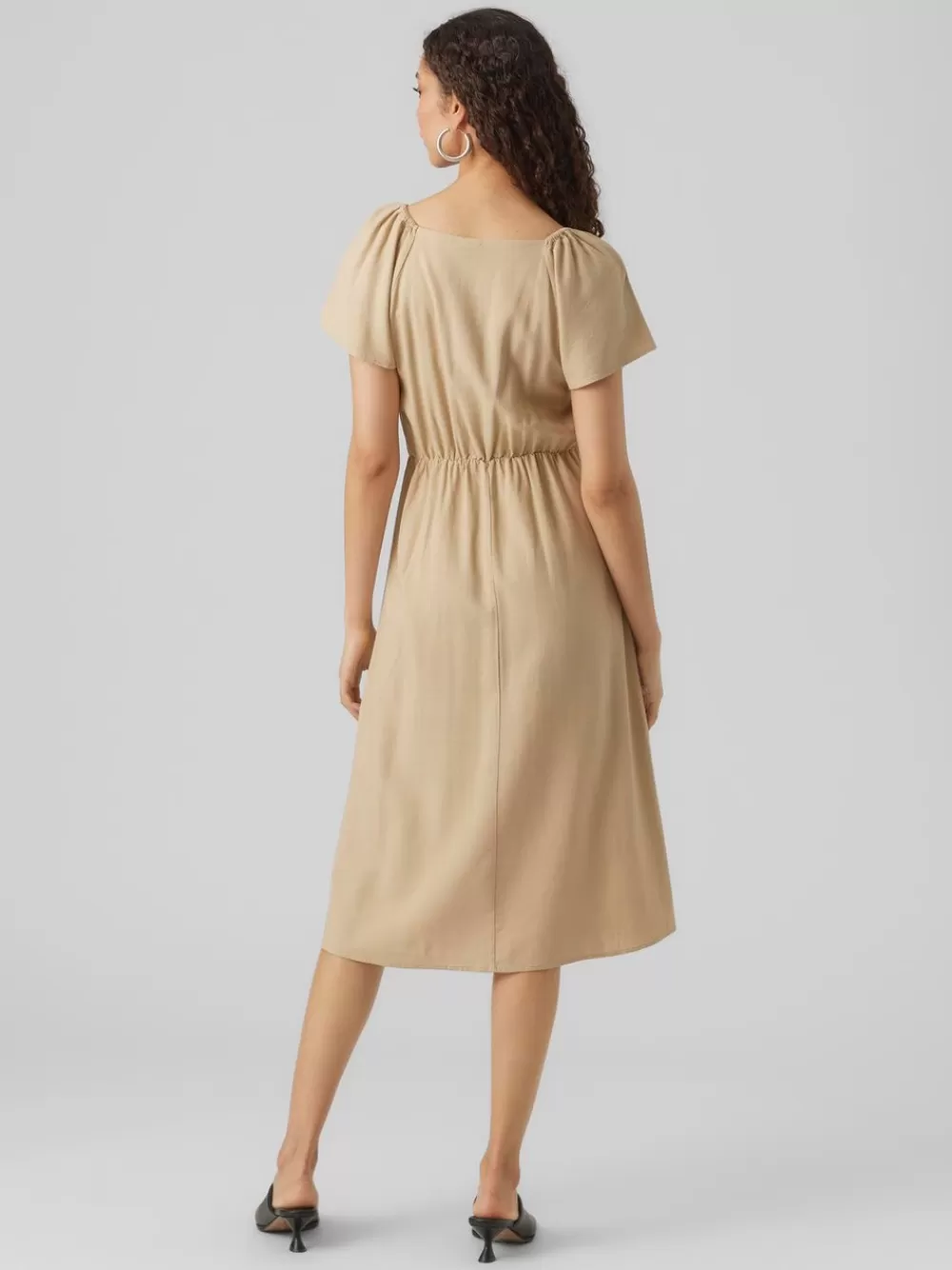 VERO MODA VMMYMILO Pitkä mekko Irish Cream Fashion