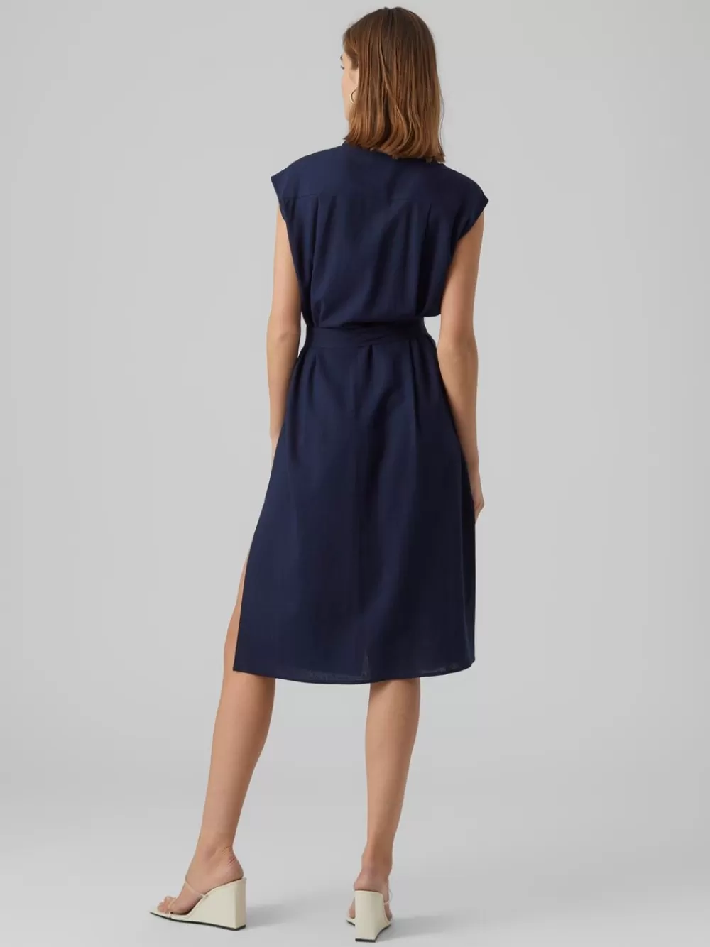 VERO MODA VMMYMILO Pitkä mekko Navy Blazer Hot