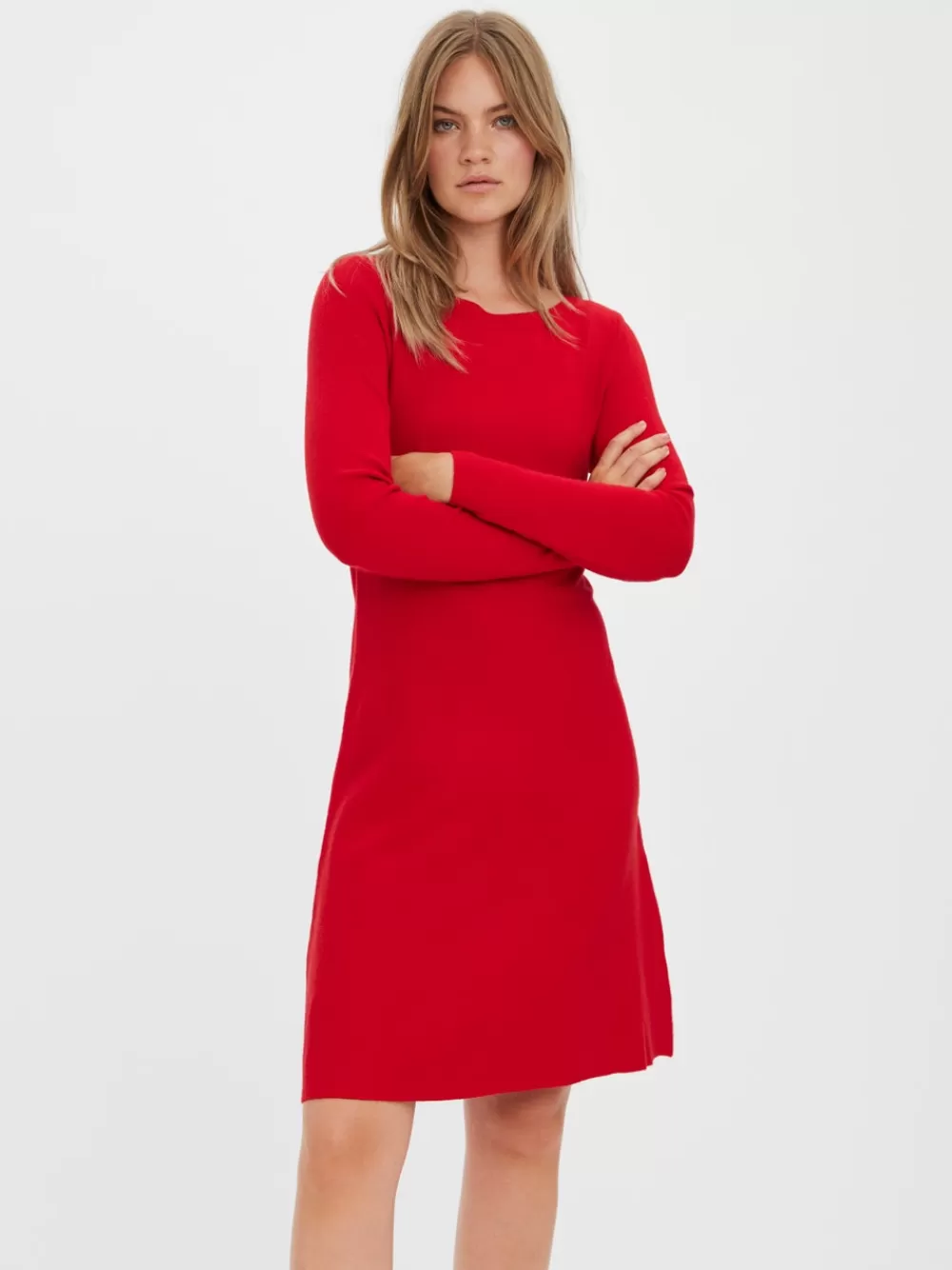 VERO MODA VMNANCY Lyhyt mekko Goji Berry Sale