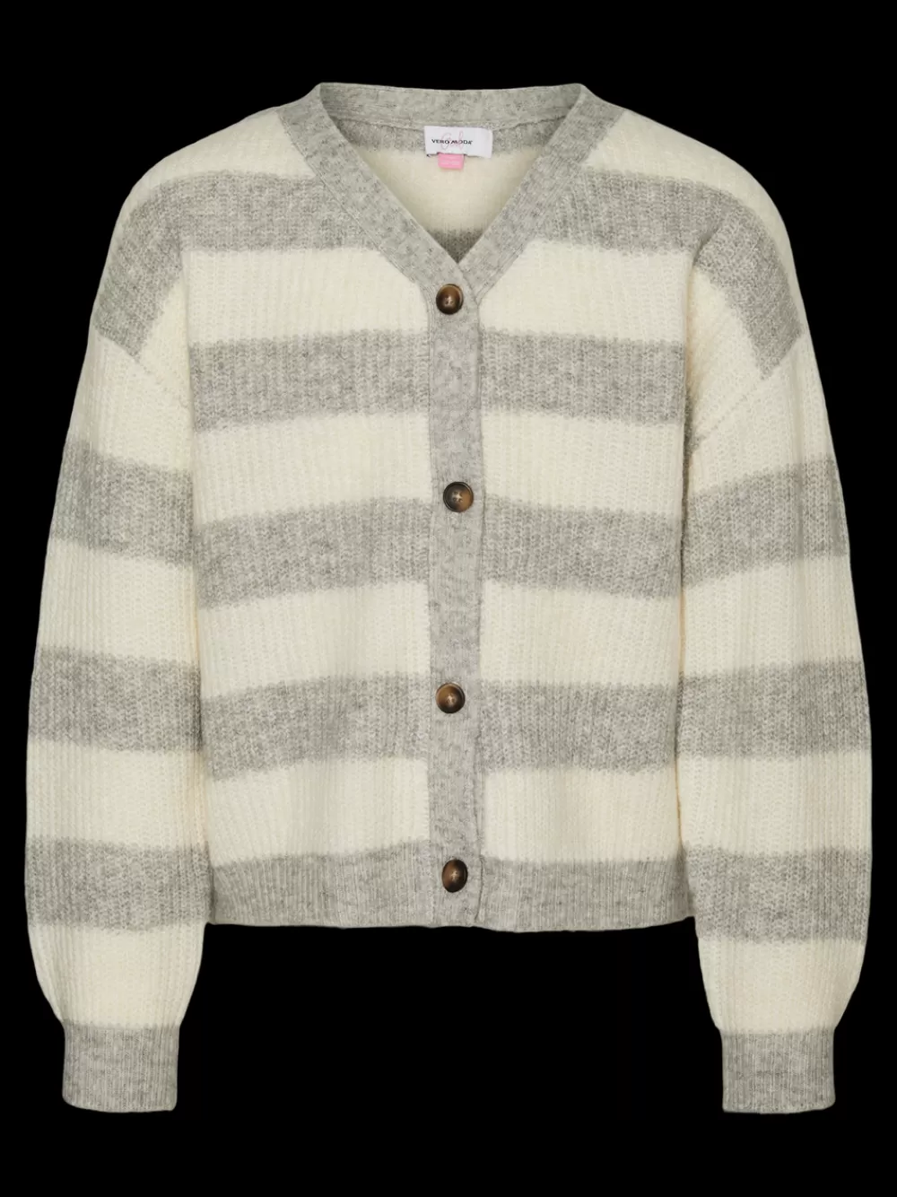 VERO MODA VMNATAHLIE Neuletakit Light Grey Melange Hot