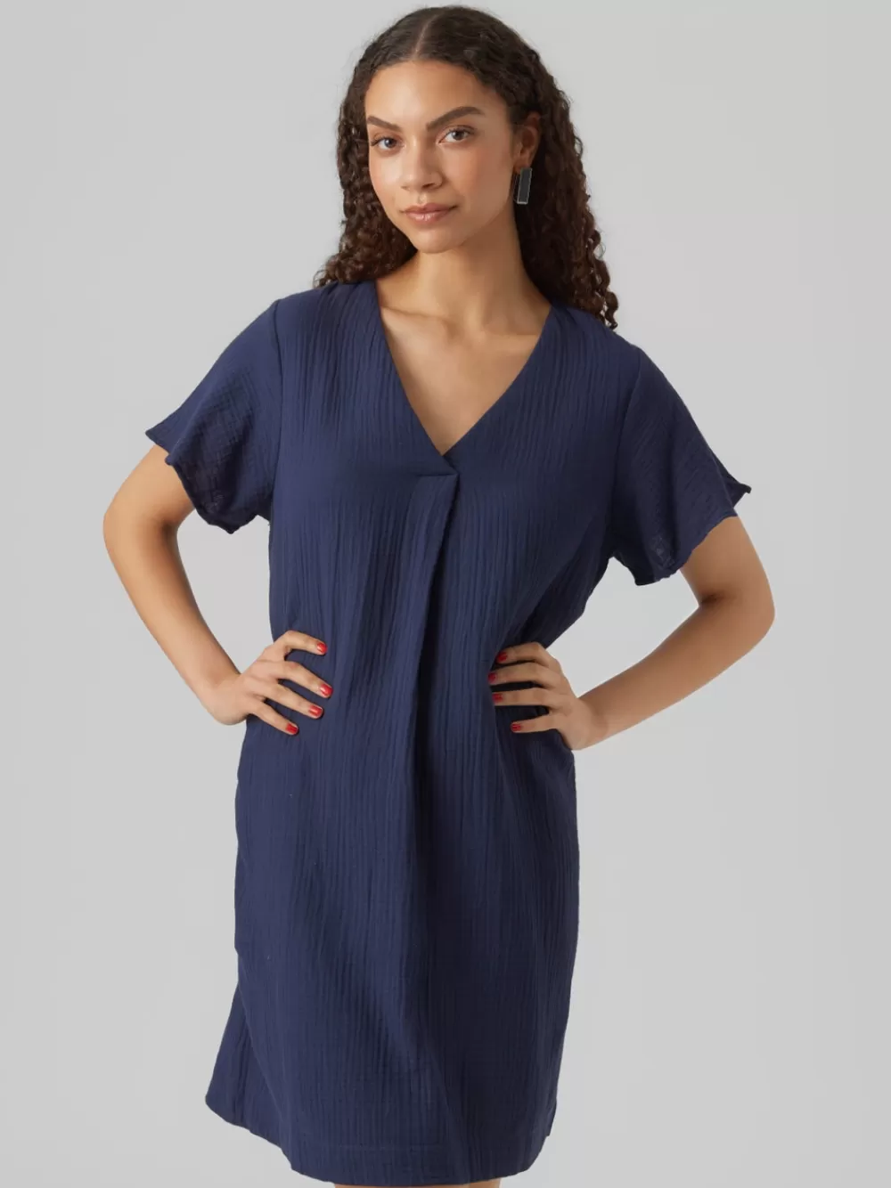 VERO MODA VMNATALI Lyhyt mekko Navy Blazer Discount